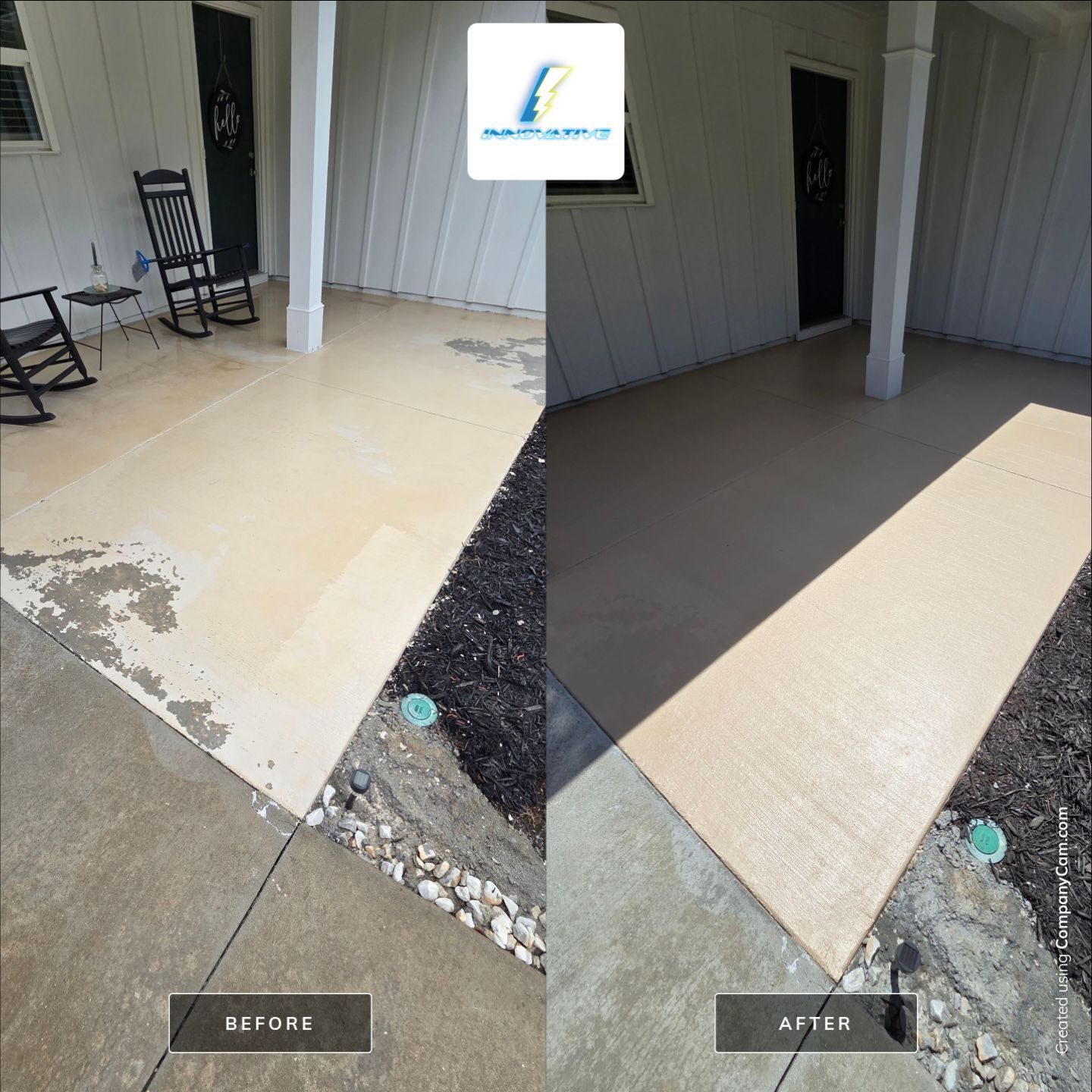 Porch Resurfacing Project 1